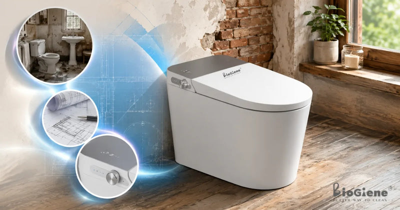 Smart Toilet in an Old House