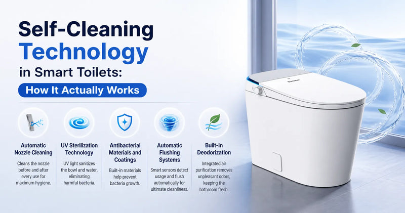 Self-Cleaning Technology in Smart Toilets