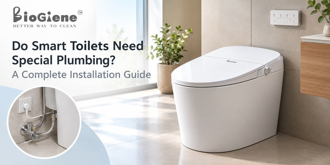 Do Smart Toilets Need Special Plumbing? 
