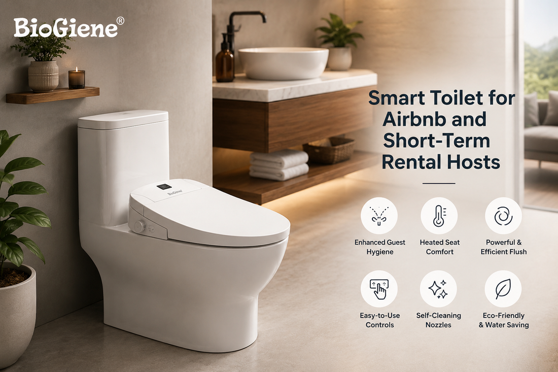 Smart Toilet for Airbnb and Short-Term Rental Hosts