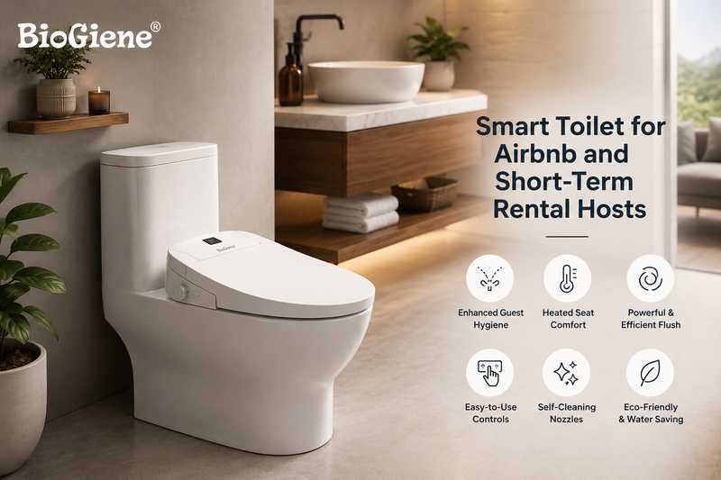 Smart Toilet for Airbnb and Short-Term Rental Hosts