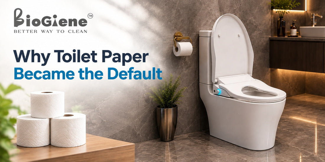 Why Toilet Paper Became the Default