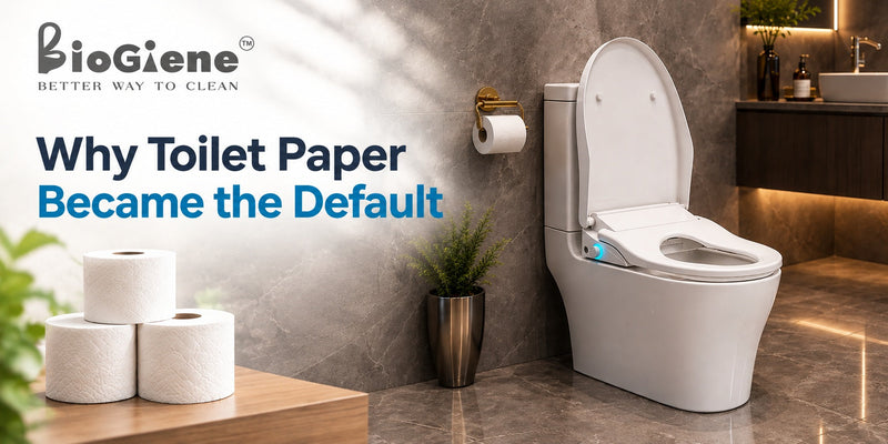 Why Toilet Paper Became the Default