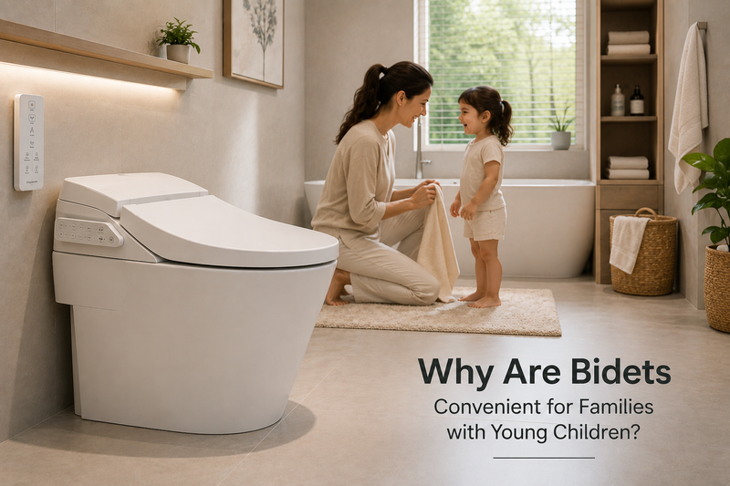 Why Are Bidets Convenient for Families with Young Children?