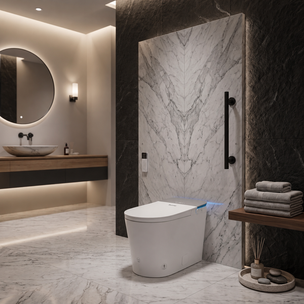 BG1940 WAF Smart Integrated Toilet – ADA Compliant & Rimless Bowl Design